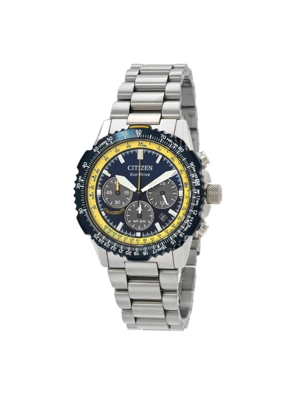 NWT Citizen Promaster Navihawk Chronograph Blue Dial Men's Watch